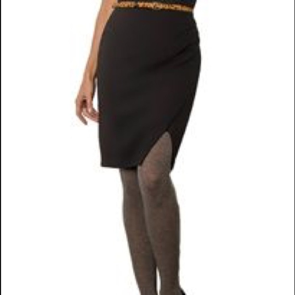 Ruby Ribbon Asymmetrical skirt